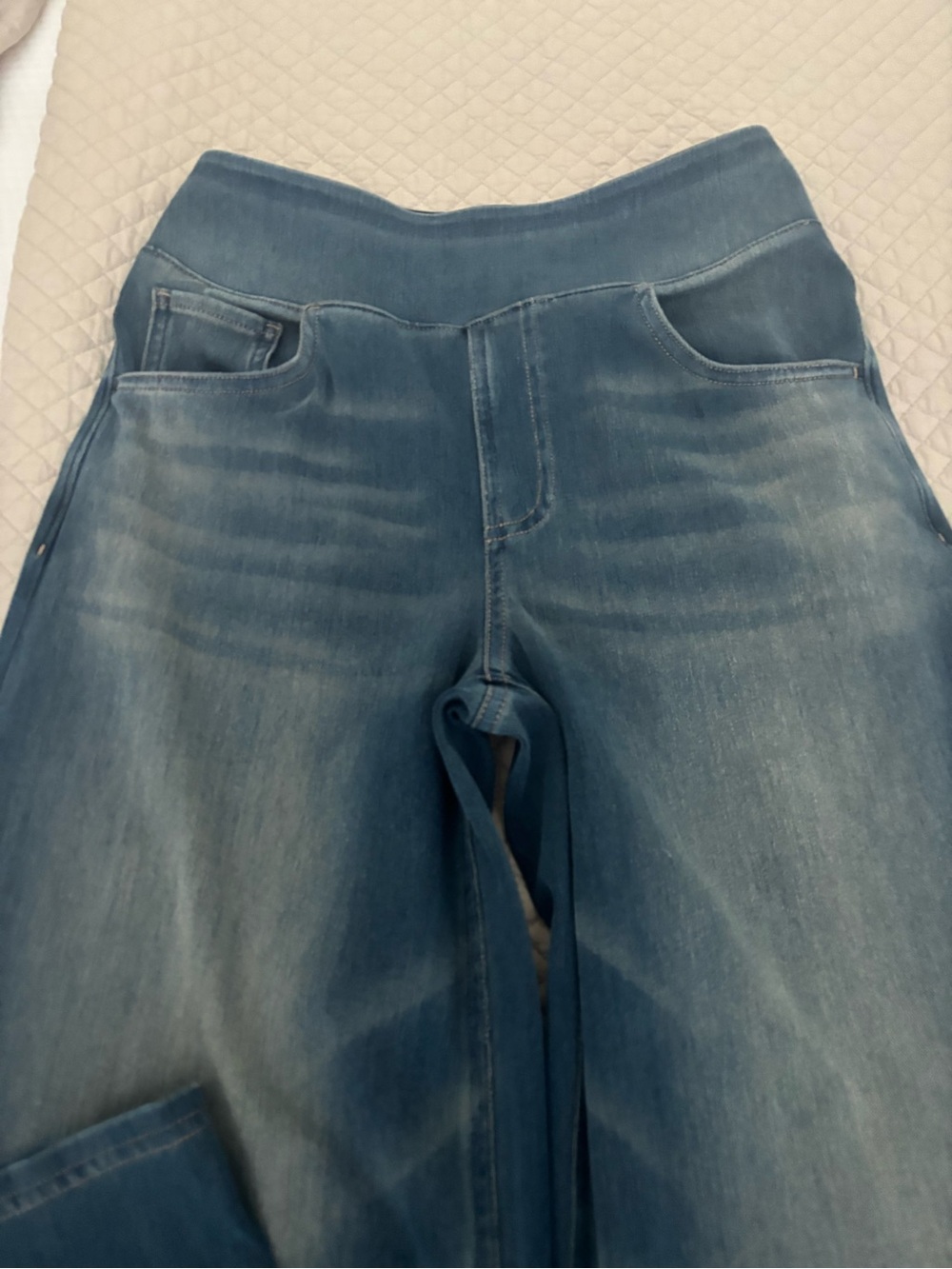 HALARA Light Blue High-Waist Jeggings